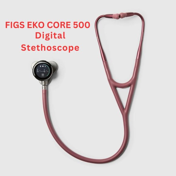 Figs Other Figs Eko Core 50 Digital Stethoscope In Mauve Brand New